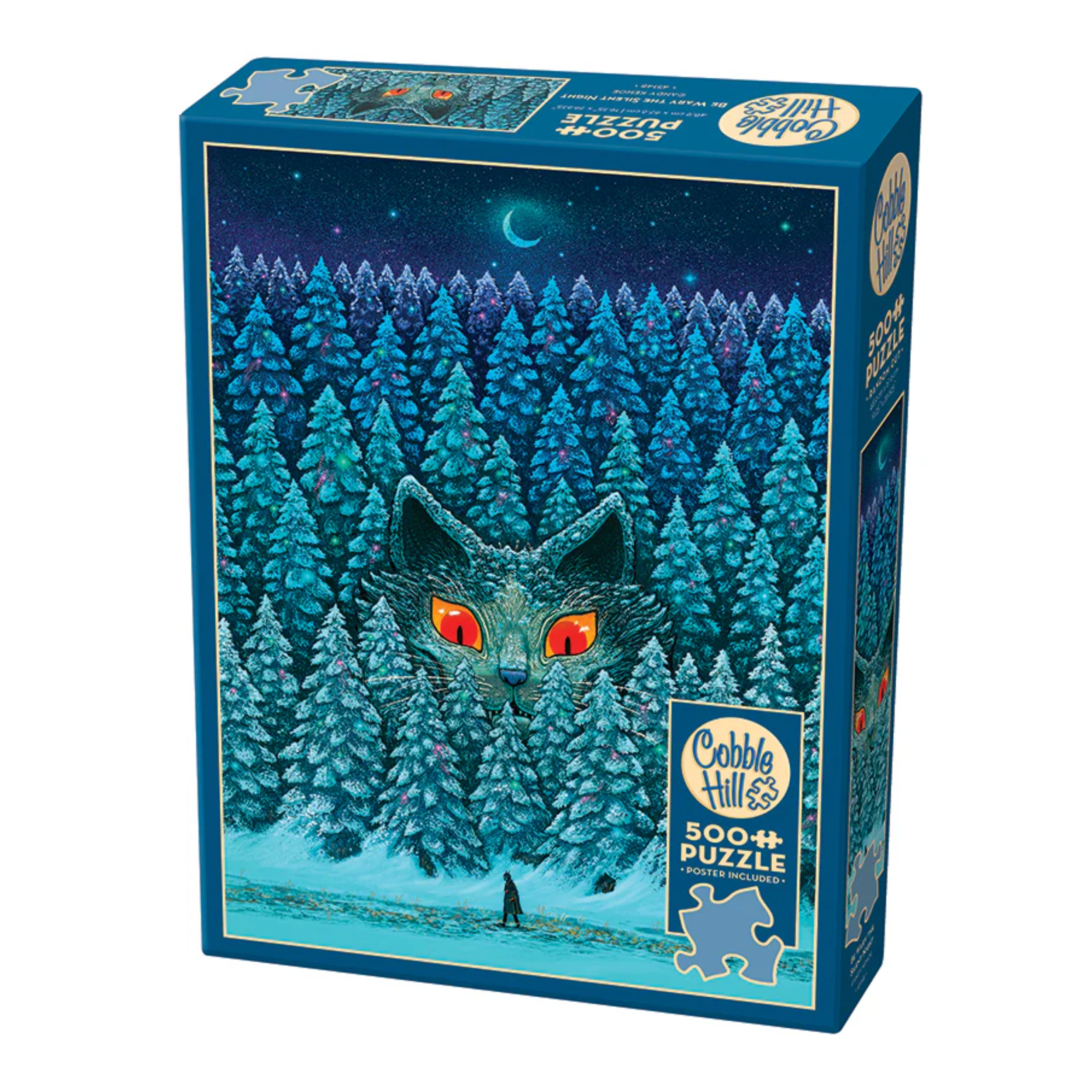 Be Wary the Silent Night 500 Piece Cobble Hill Puzzle